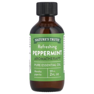 Pure Essential Oil, Refreshing Peppermint, 59 Ml (2 Fl Oz)