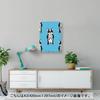 Art 420mm x Wall Wooden Stylish Interior Dog Animal Panel, Picture, Painting, Decoration, igsticker, 297mm, A3, Photo, Hanging, Frame, Decor, 016447,
