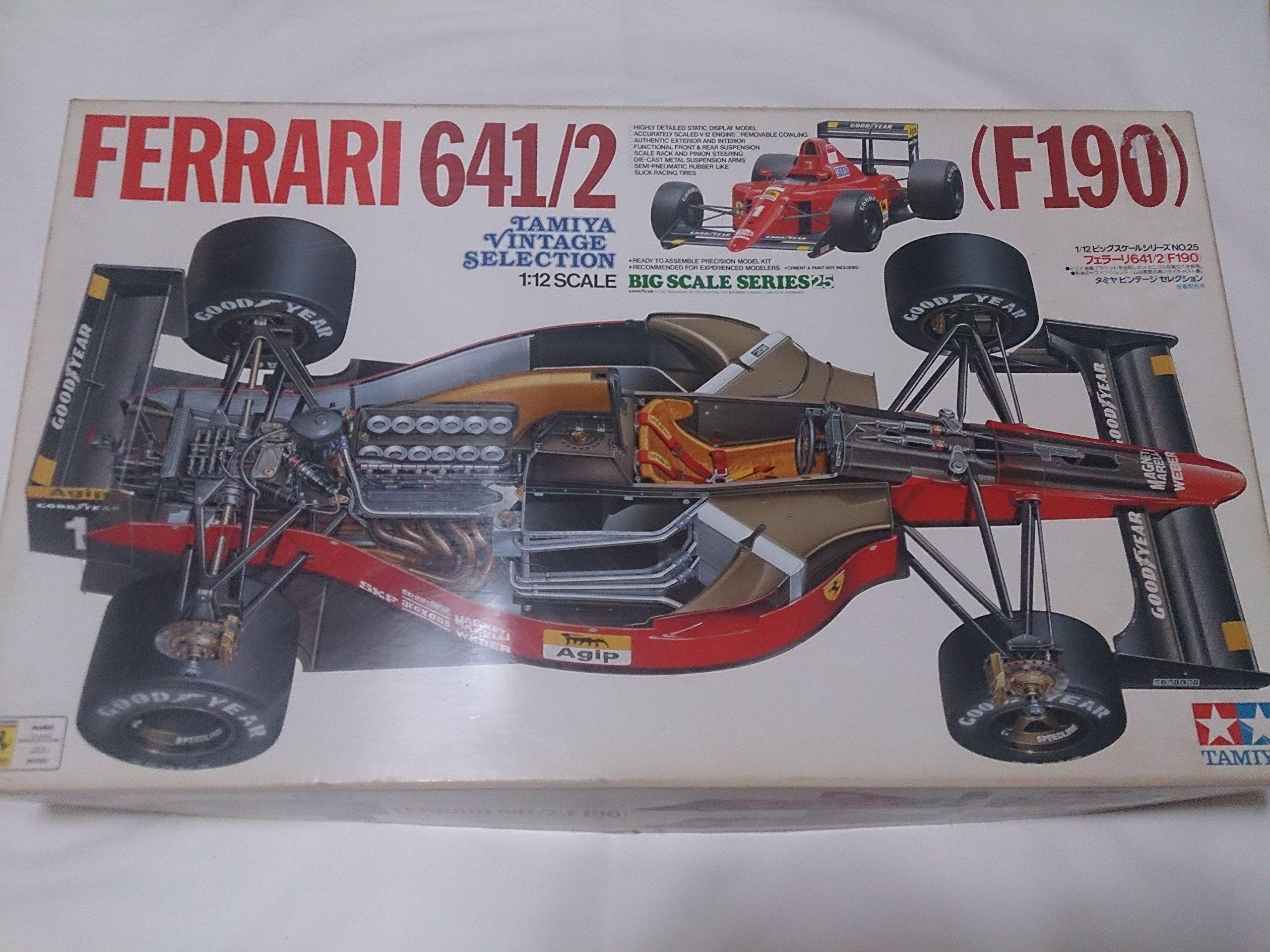 

Tamiya Большая серия Ferrari 1/12 641/2 (Ф190)
