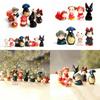 Premium Quality 8pc Set Totoro Ponyo On The Cliff Cute Mini Action Figures For Kids