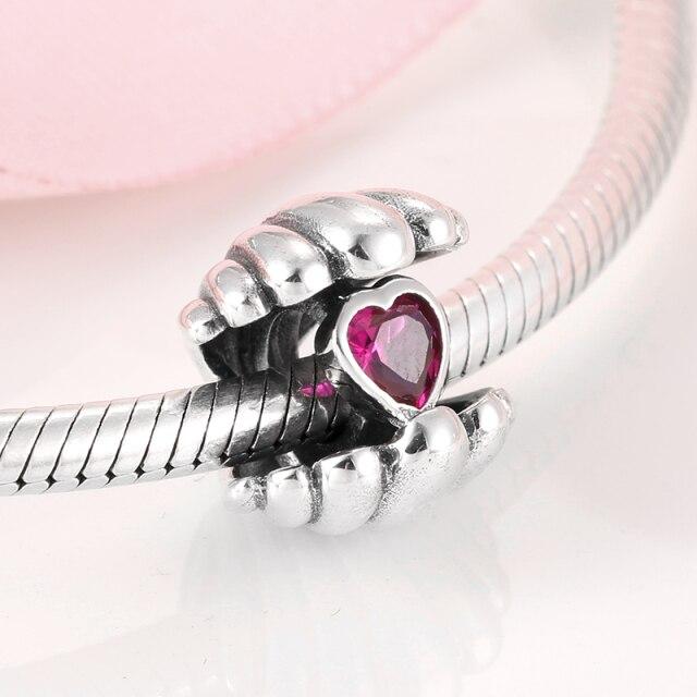 Nouveau cadeau de bricolage élégant perles en argent sterling 925 croix de foi arbre de vie animal de compagnie chat chien ajustement breloques bracelet femmes fabrication de bijoux