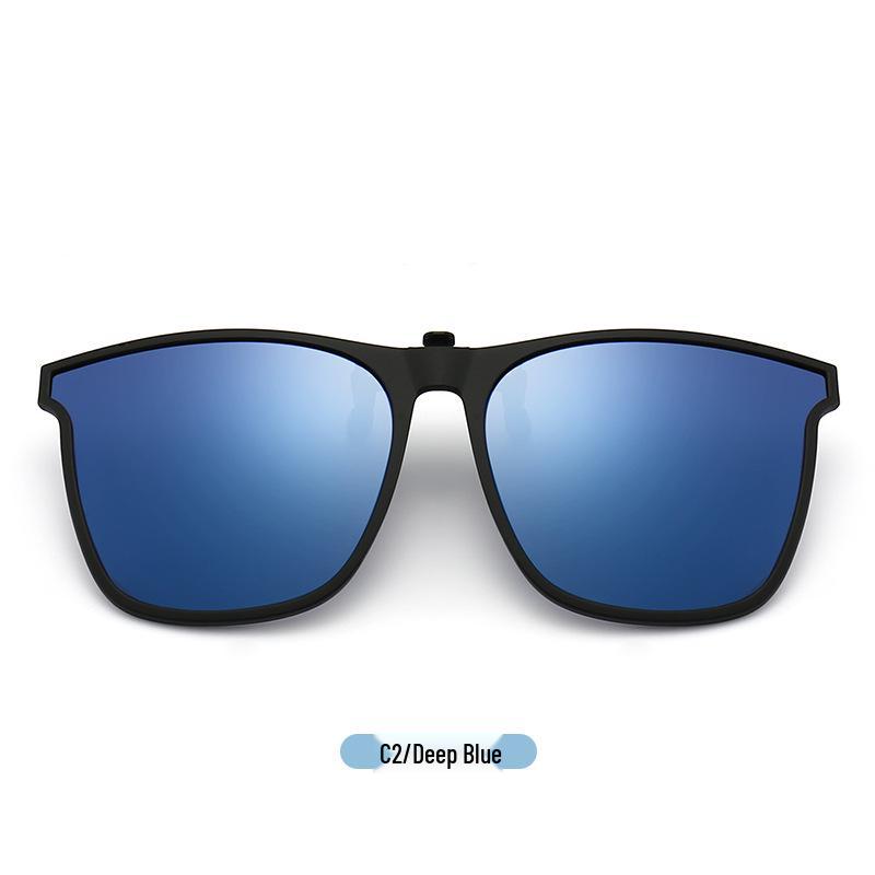 

Мужские высококачественные поляризационные солнцезащитные очки-клипсы с откидными линзами для миопии и вождения