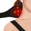 Self-heating neck brace equipped with magnetic neck massage function, providing relaxation without additional equipment