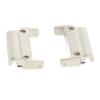 1 Pair Metal Watch Band Adapter for Quick Fit Watch Replaceable Connector for Replacement Silver