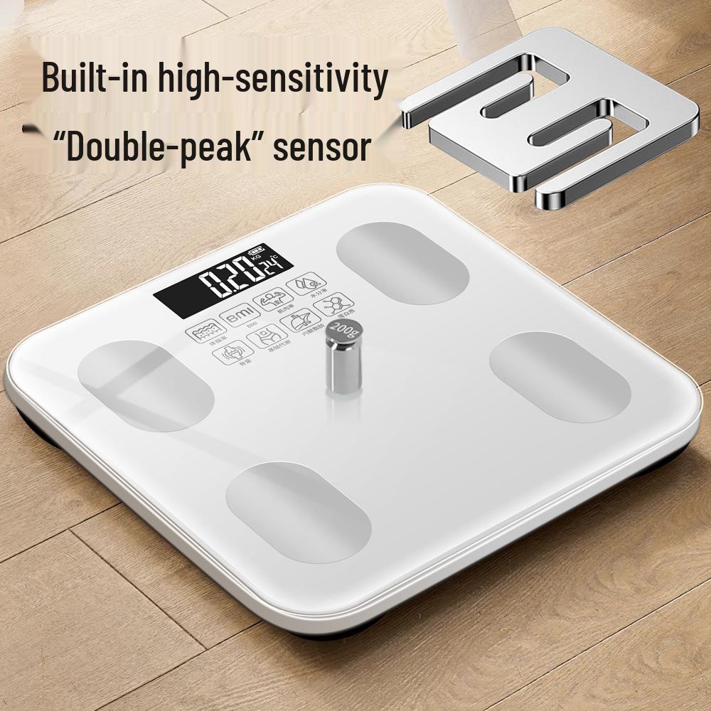Inteligentna waga Bluetooth do pomiaru tkanki tłuszczowej z możliwością ładowania