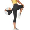 Damen Yogahose High Waist Capri Leggings Sommer Lässig Fitnessbekleidung Modische Hose