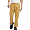 Adidas Solid Logo Print Straight Leg Track Pants Men Bottoms Gold HP1386