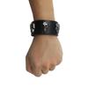 Skull Leather Studded Punk Bracelet - European/American Fashion, Domineering Street Dance Style Wristband