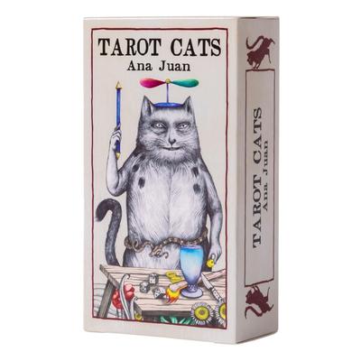 Tarot Kočky Tarotová Karta Tarotové Věštění s Japonským Autentickým I.I.J 78-Karetním Setem, Věštění, Kočka, Instrukce,