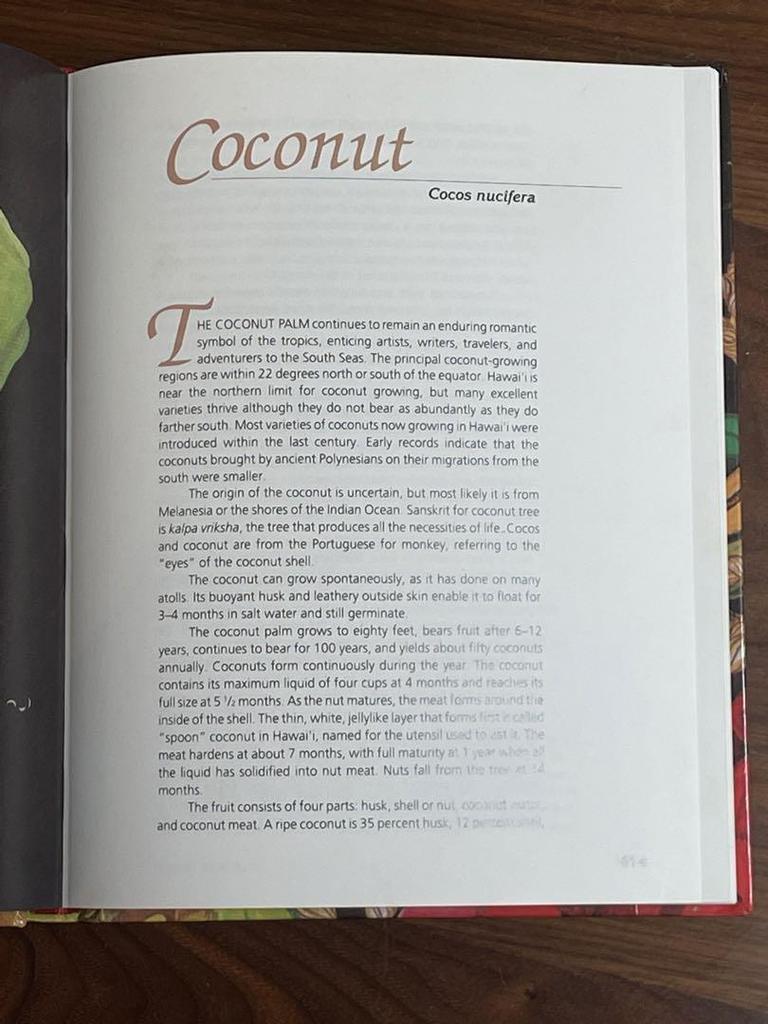 [USED] Tropical Fruit Cookbook