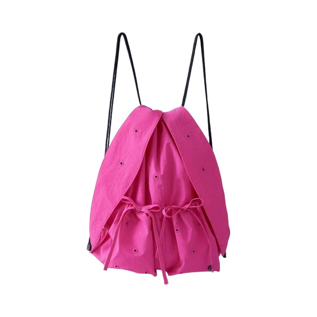 NewJeans x Coller Rabbit String Bag Fuchsia Pink