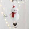 Lovely Plush Doll Pendant Christmas Tree Hanging for Office Fireplace Hallway Window