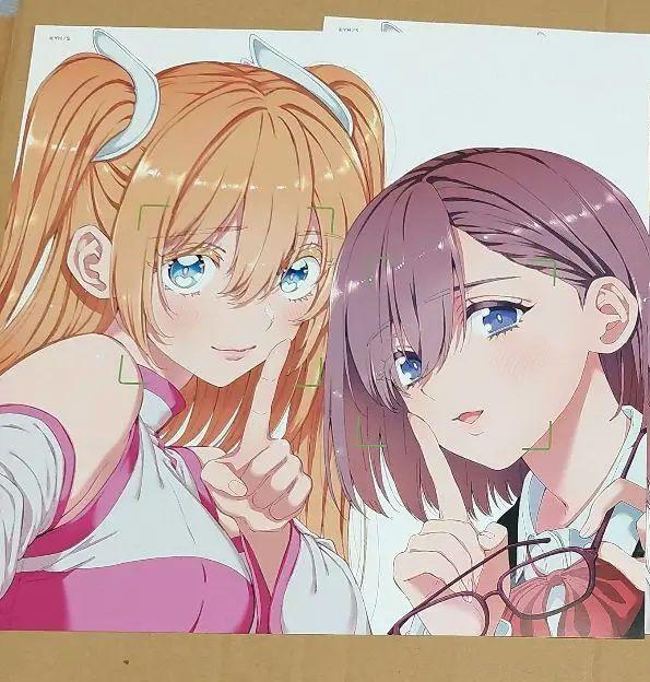 

[USED] Shonen Jump+ Exhibition: 2.5-Dimensional Temptation Square Poster Art Collection