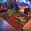 Malenia Bloom Carpet Rug for Living Room Bedroom Home Sofa Decoration,Kids play Nonslip Floor Mat