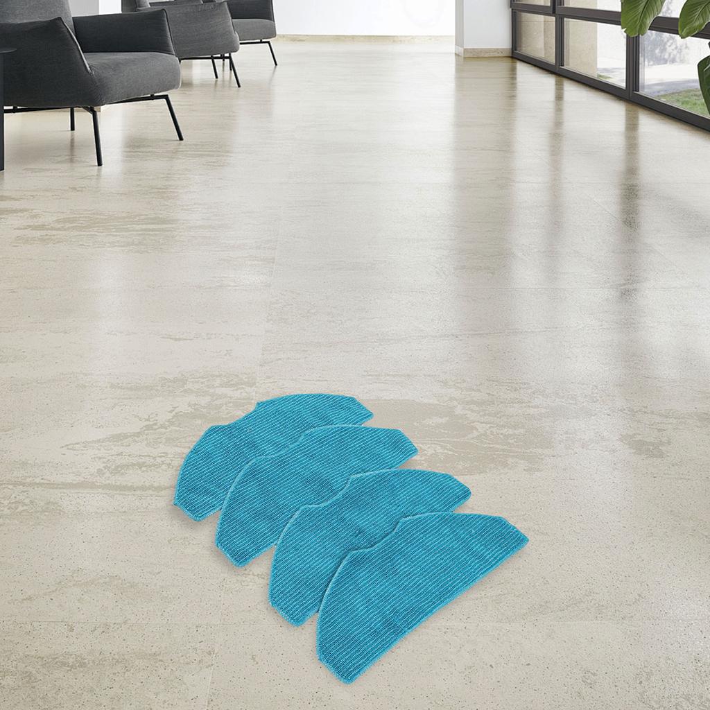 4/10 Pcs Mop Cloths For Tapo RV10 Plus, For Tapo RV10  For Tapo RVA300 Household Supplies Cleaning Vacuum Parts Accessory