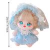 Wedding Dress 20cm Cotton Doll Clothes Outfit Plush Doll Clothes  Doll Accessories
