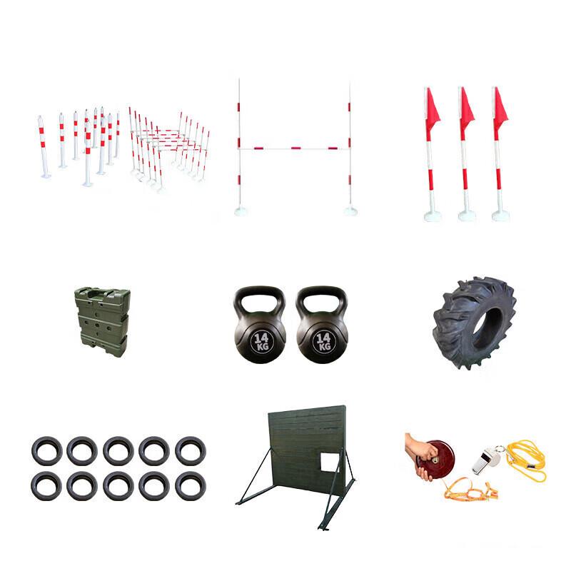Junnuo Outdoor 400-Meter Obstacle Course Training Equipment (Female)