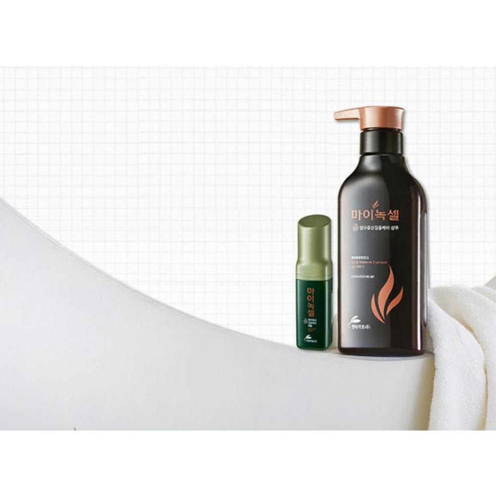 Minoxel Scalp Intensive Shampoo by Wrapcle Forest Fragrance, 400ml, 2 units
