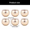Glass Votive Candle Holders for Tealight Glass Tealight Candle Holders,Diwali Christmas Table Centerpiece Decors Gift