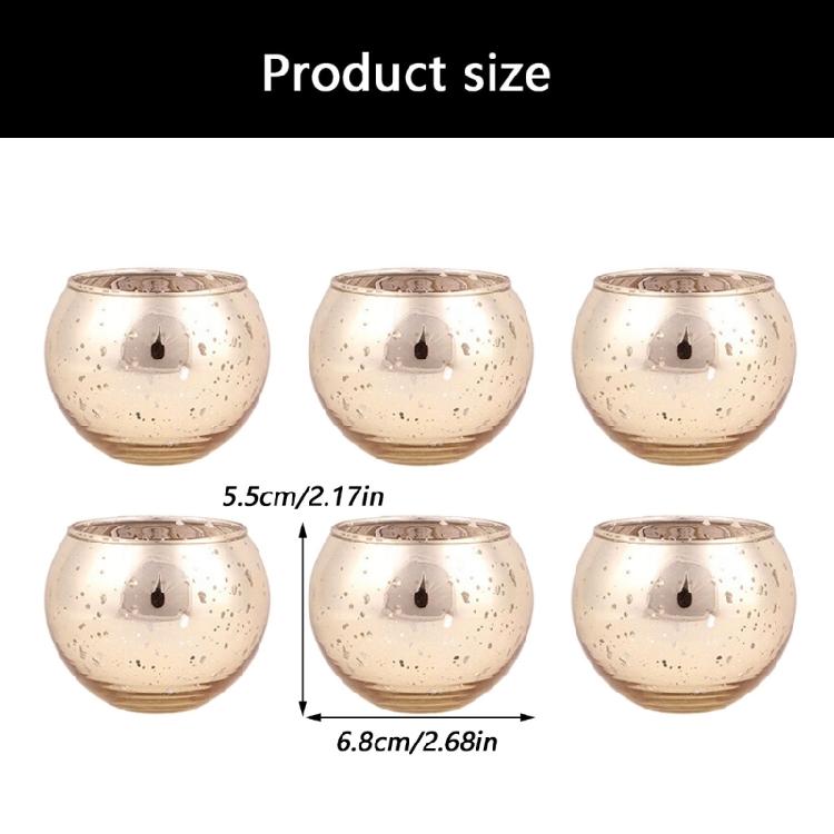 Glass Votive Candle Holders for Tealight Glass Tealight Candle Holders,Diwali Christmas Table Centerpiece Decors Gift