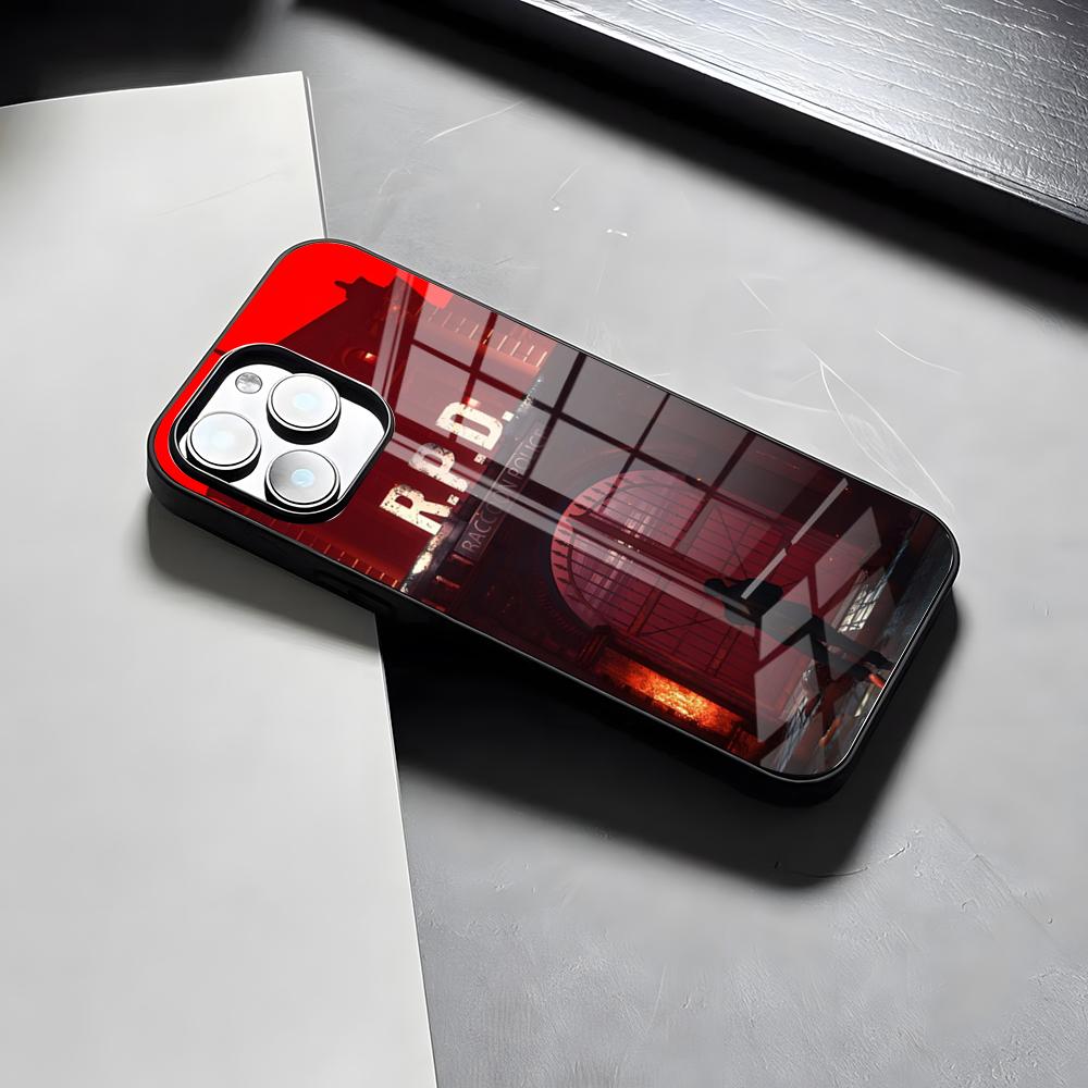 RESIDENT EVIL Game Phone Case For IPhone 17 Pro Max 15 Pro 16 14 Plus 12 13 Mini 11 Pro Shockproof Glass Cover