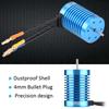 F540 4 Poles 3000KV Sensorless Brushless Motor w  cent3.175mm Shaft for 1 10 1 12 RC Car (3000KV)