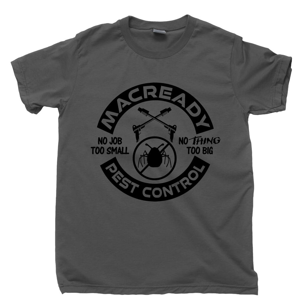 The Thing RJ MacReady Pest Control Kurt Russel Movies DVD Blu Ray Tee Unisex T-Shirt