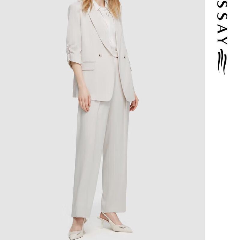 ELLASSAY Spring/Summer Pleated Commuter Long Pants