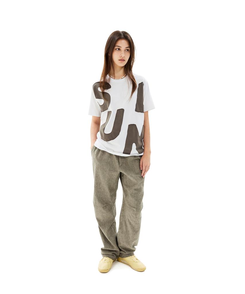 Sseonleobeutueo Capital Tee White/Taupe