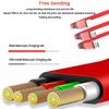 3 in 1 USB-Kabel Schnellladekabel USB Typ C Kabel für iPhone Samsung Huawei Xiaomi Micro USB Lightning Kabel Ladegerät