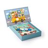 APLI Magnetic Cars Game - 25 Pieces - For Children from 3 Years Old