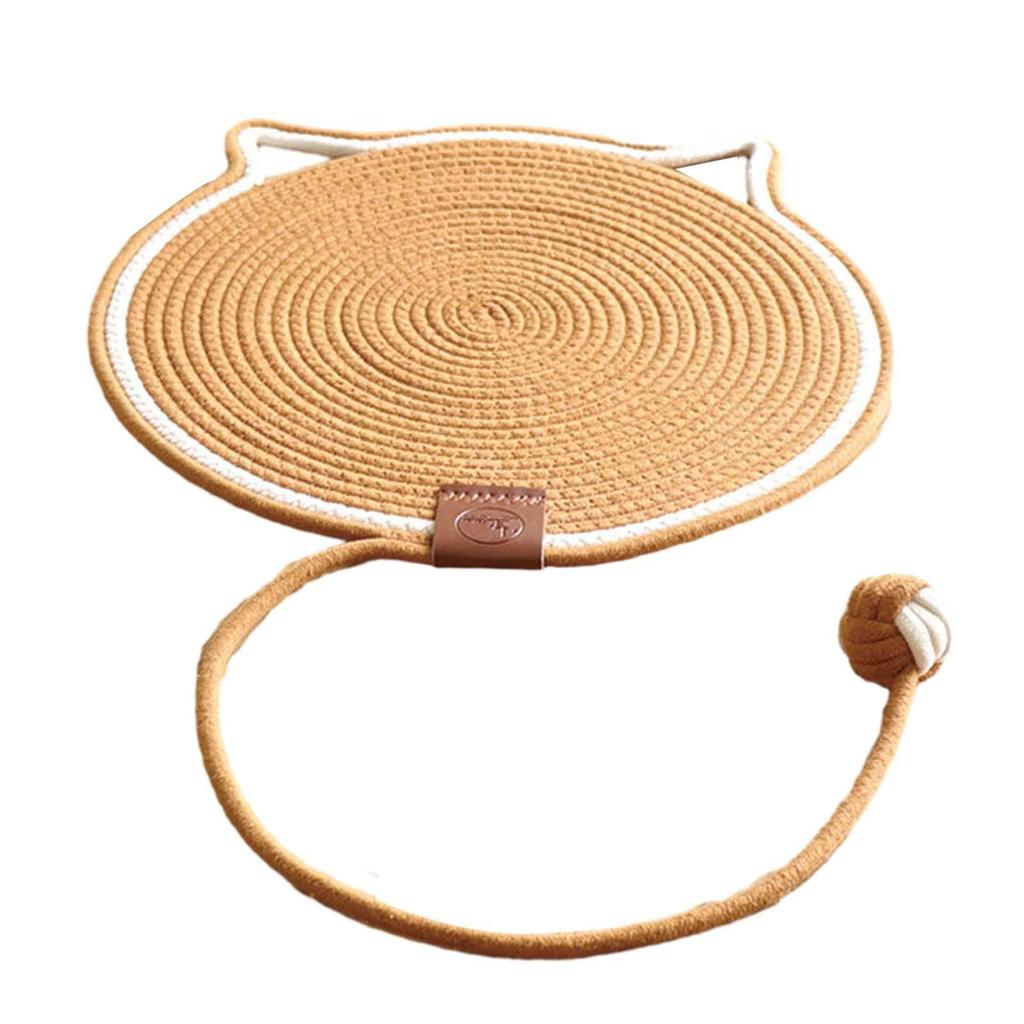 Cat Scratching Mat Scratching Pad Cat Floor Scratching Pad Horizontal for Carpet