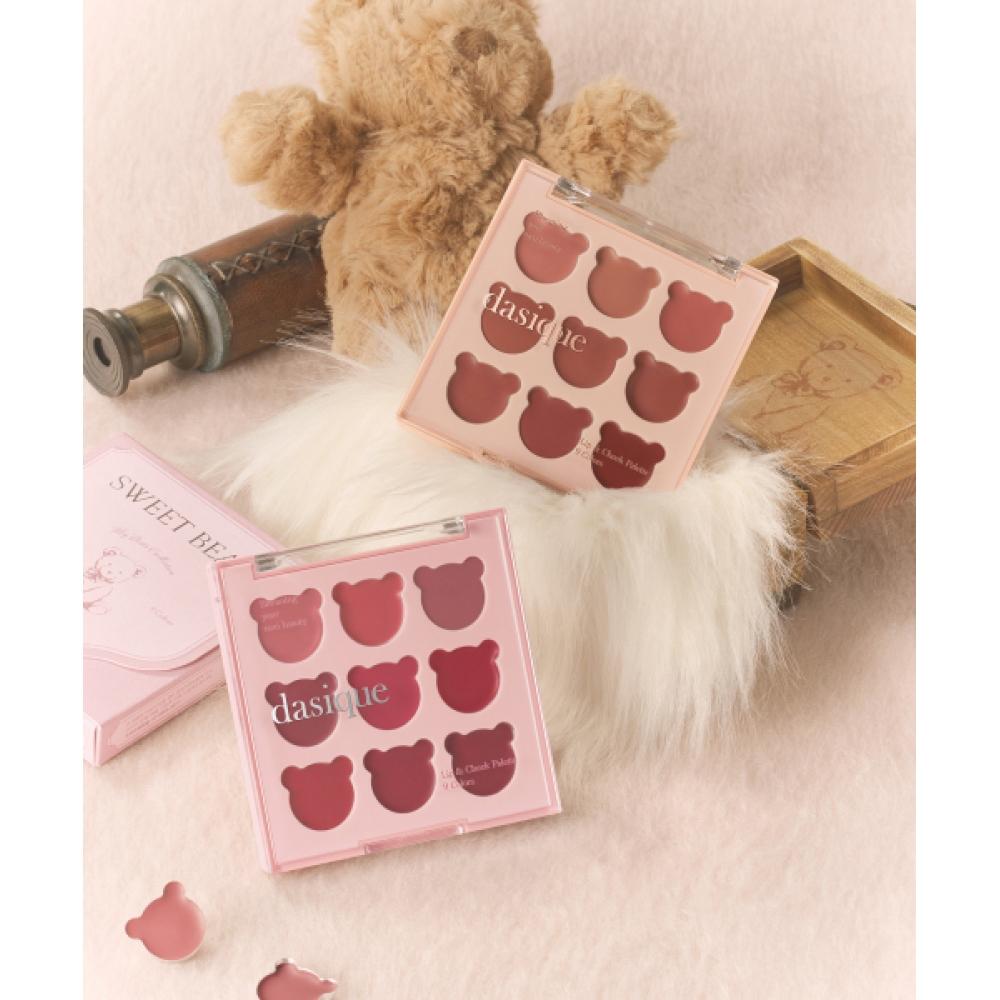 Dasique Mood Painting Lip   Cheek Palette  + Free Lip Brush 