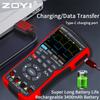 ZOYI 3-in-1 digital multimeter 50MHz bandwidth 280MS rate PC waveform data storage dual oscilloscope signal generator auto repai