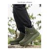 Men Outdoor Functional Hiking Trekking Wear Resistant Work Shoes Light Thick Sole Casual Sports Shoes