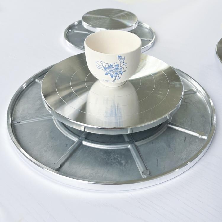 6/8/10/12 cali Koło Garncarskie Obrotowe Stół Obrót Koło Rzeźbiarskie Łatwe w Użyciu Obrotowy Stół do Ciasta