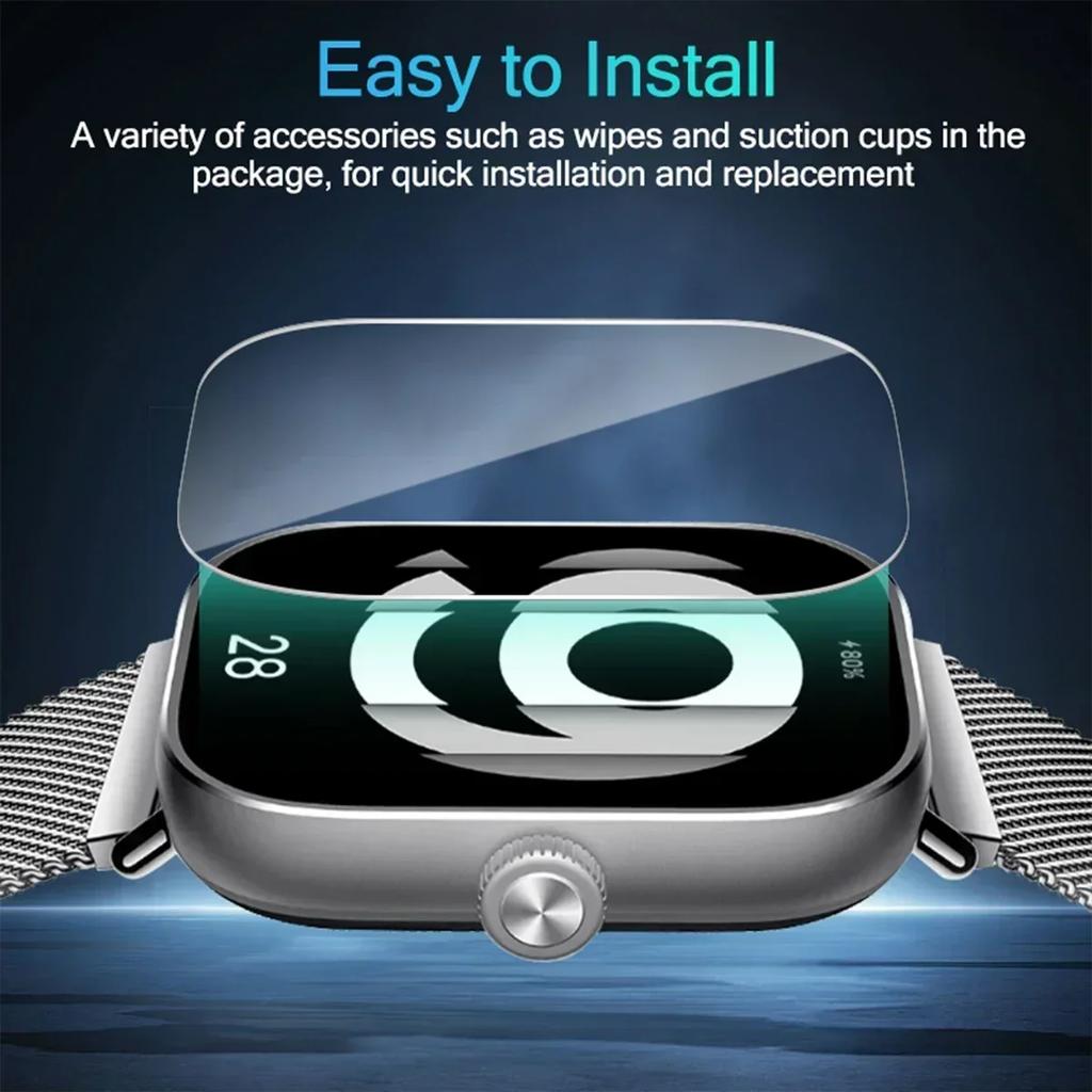 Tempered Glass for Xiaomi Redmi Watch 5 3 Active Lite Smart Watch Screen Protector Anti-Scratch Mi Redmi Watch 4 Prottiecve Film