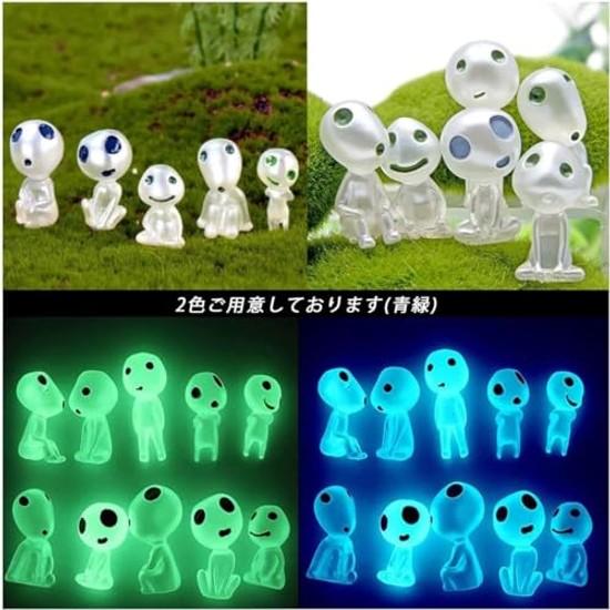 Tree elf figure wooden garden interior miniature 20 cute dolls landscape bonsai gardening decoration resin glowing movie character doll collection