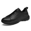 Men's European Genuine Leather Lightweight Comfortable Casual Hiking Shoes
