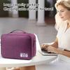 Large,Capacity Multi,compartment Organizer Bag For Cables, Travel Use