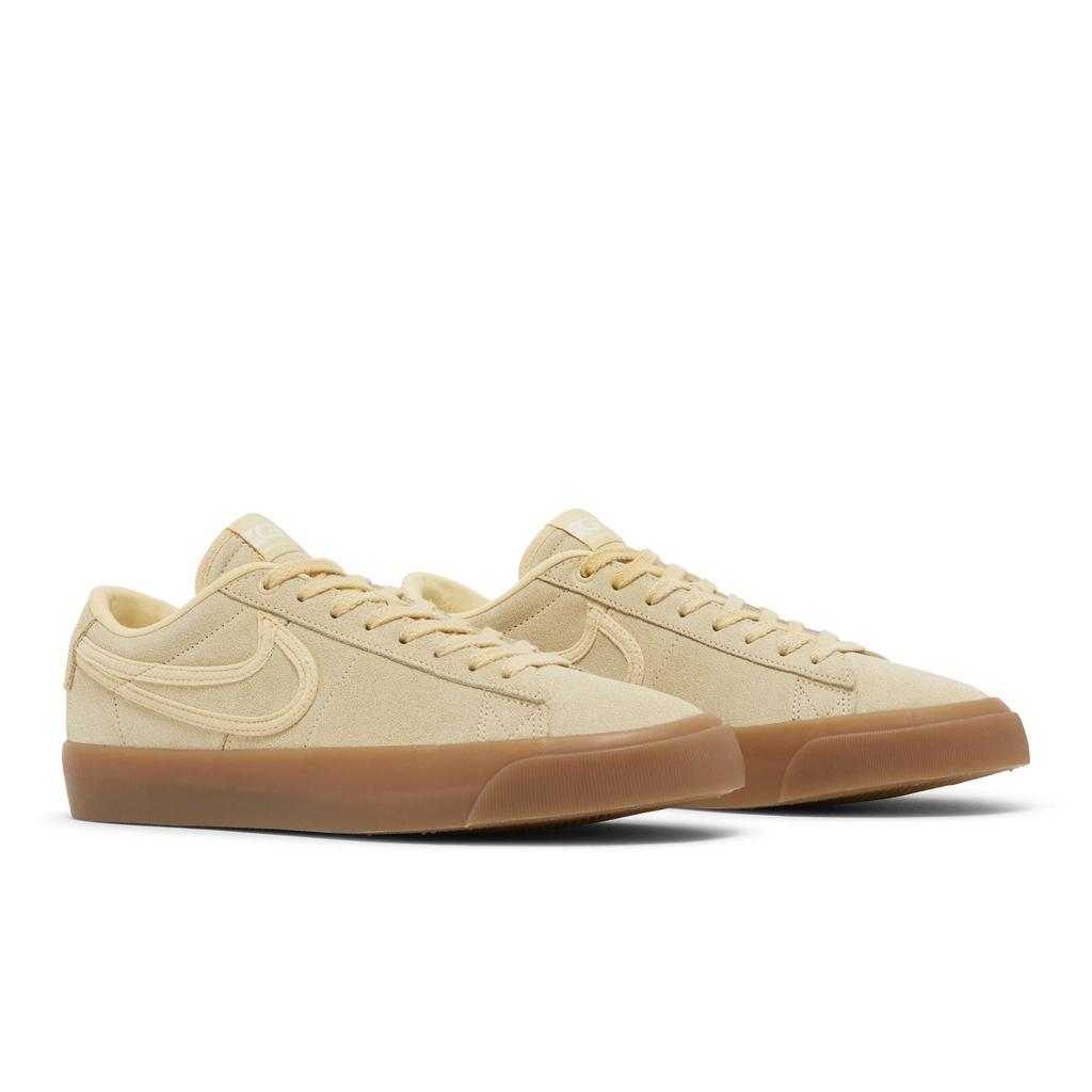 Nike Blazer Low Pro GT Premium SB 'Pale Vanilla Gum' (Unisex) Pale Vanilla / Pale Vanilla / Summit White / Pale Vanilla Skateboard Shoes