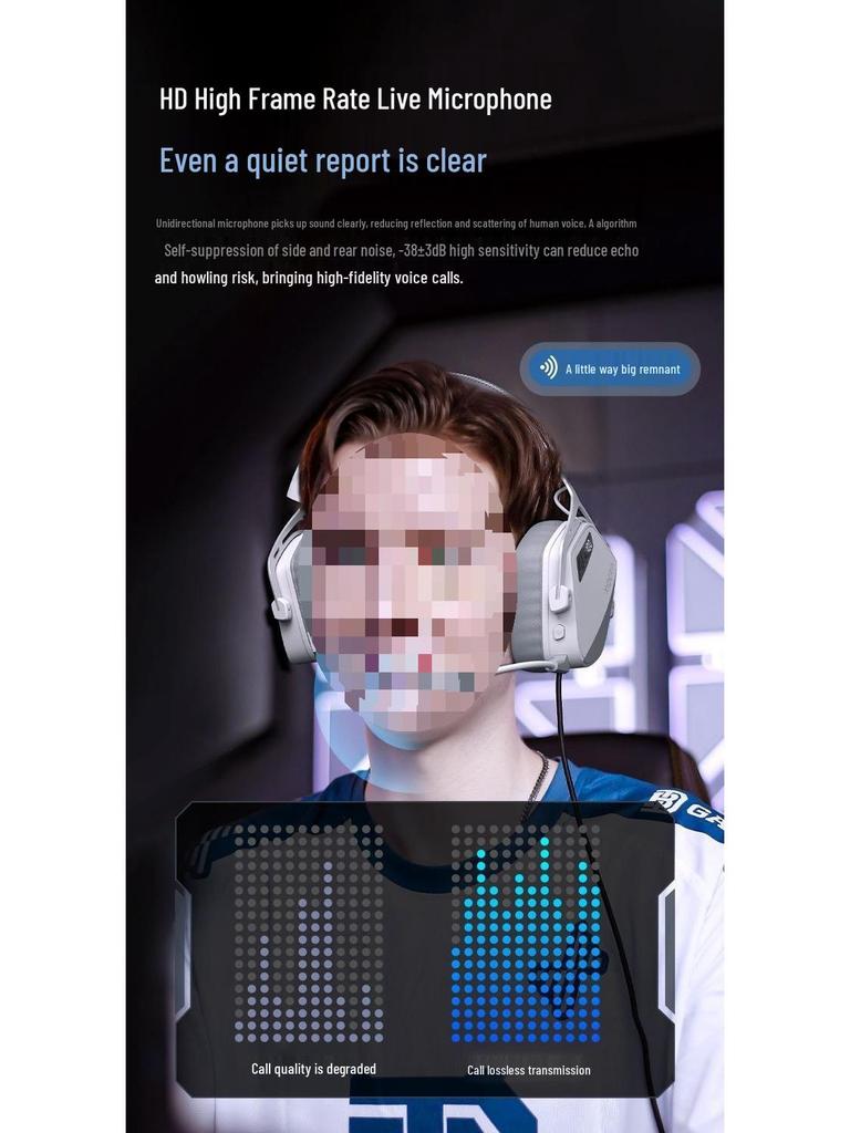 2025 K03S Wireless Over-Ear Gaming Headset - Comfortable, Bluetooth 2.4G, Esports-Optimized with Sound Positioning
