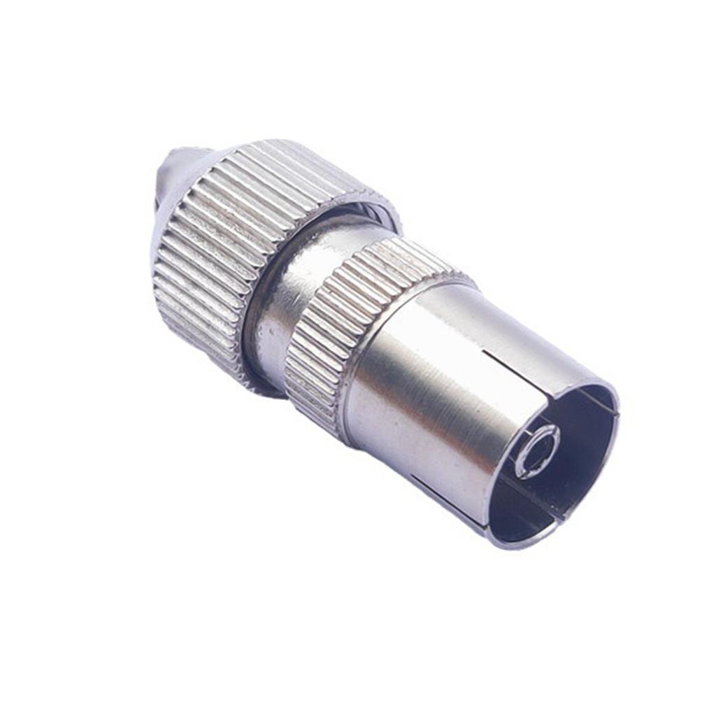 TV Aerials Female Male Port Satellite TV Connectors with Female to Female Antenna Coaxial Couplers Coaxial Adapters Set