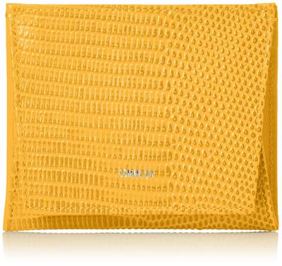 Comme Ca Leather Yellow Women's Wallet,
