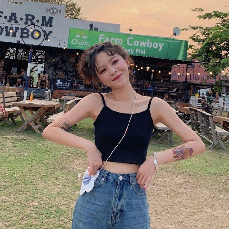 

2025 Летний Женский Сексуальный Универсальный Топ-Камисоль Small: up to 99 lbs