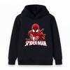 Kids Boys Girls Casual Pullover Hoodie, Cool Spider Graphic Printed Long Sleeve Soft Hooded Sweatshirt for Daily Wear Outdoor Activities Autumn Winter