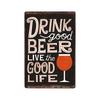 Beer Vintage Metal Tin Sign Chic Home Bar Cafe Poster Wall Decor Art Plaque Pub Tavern Retro Decorative Plates 20*30 CM
