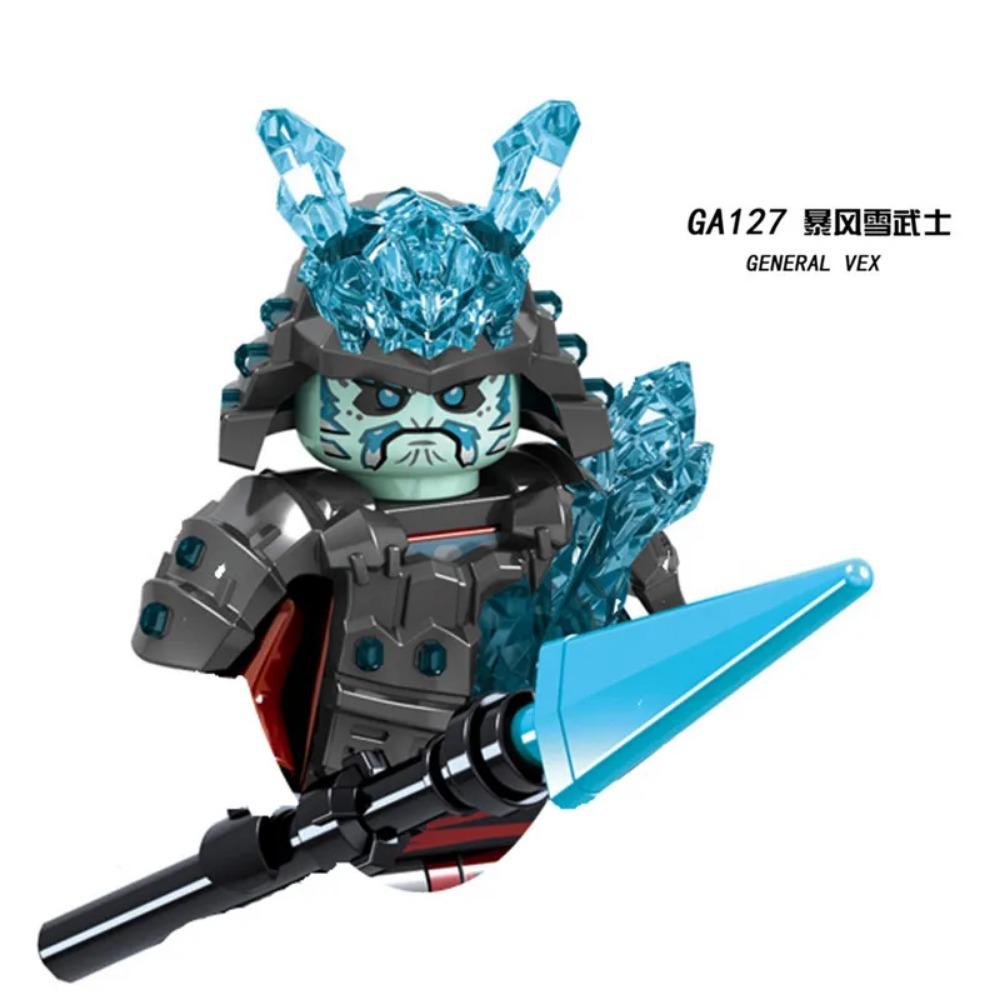 XL0001-0005 Anime Building Block Action Figures Cartoon Movie Doll Assembly Toy Puzzle Toy Kids Birthday Gifts