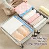 Portable Hand Roll Compression Bags Clothes Blankets Vacuum Storage Bag Non Pumping Sealed Bag Travel Organizer Bag