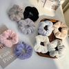 Classic Plush Meatball Head Hair Loop Trendy Winter Accessories for Girls for Anniversaries Engagements Cute Temperamental